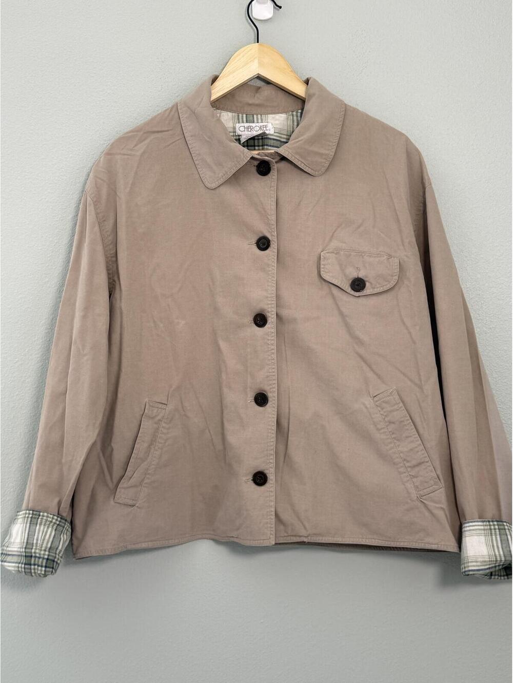 Vintage Cherokee 100% Cotton Barn Style Jacket, Size XL